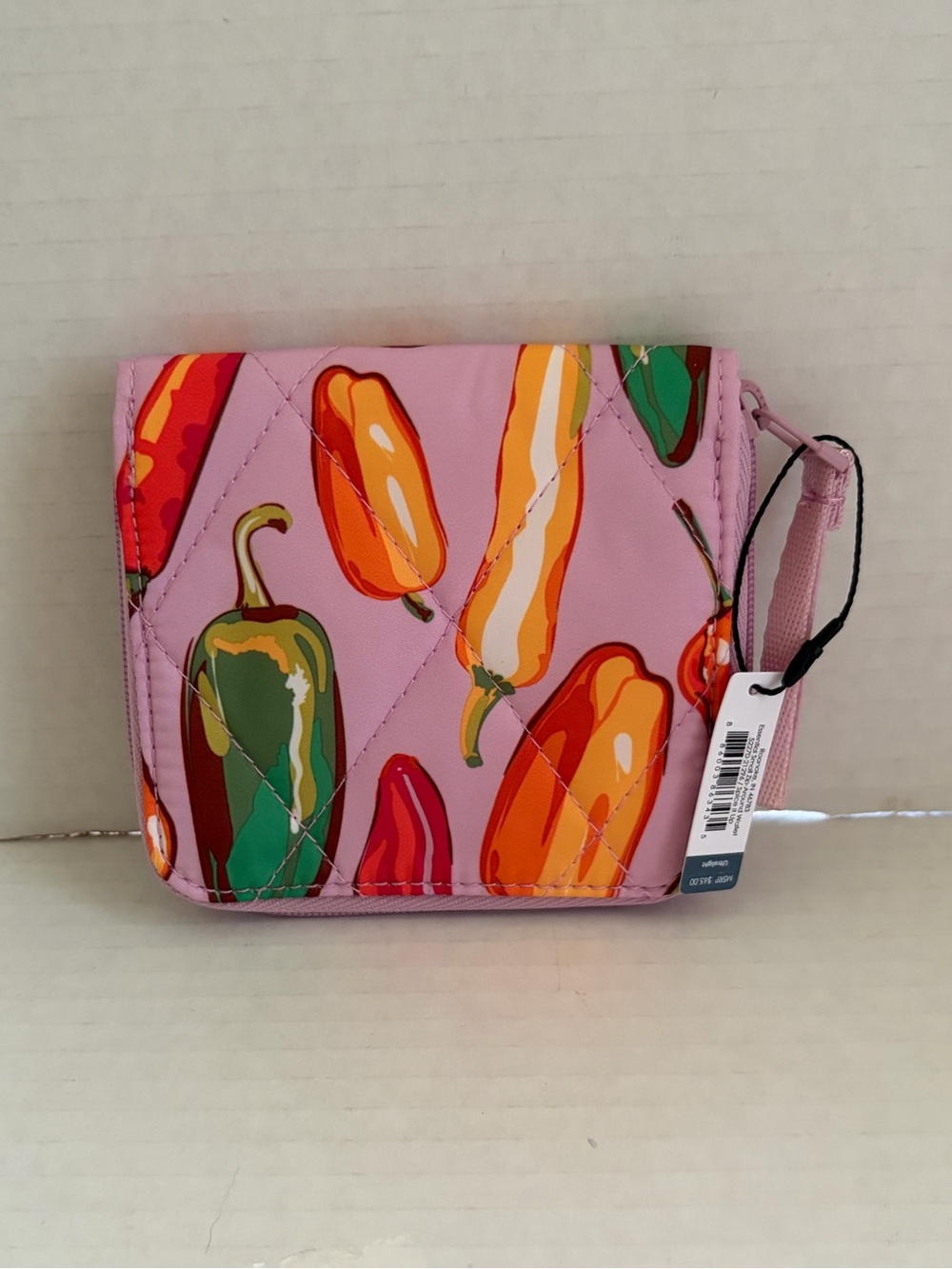 Vera Bradley Small Zip Around Wallet Spice It Up Print